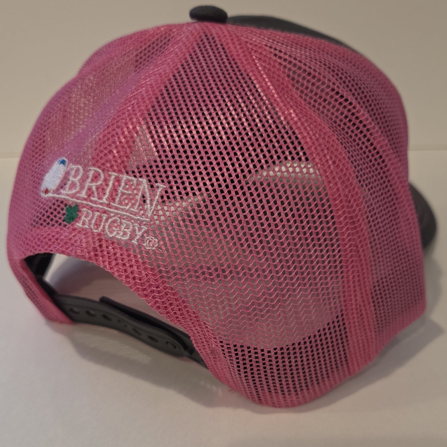 RUGBY COLORADO TRUCKER HAT-GREY/PINK
