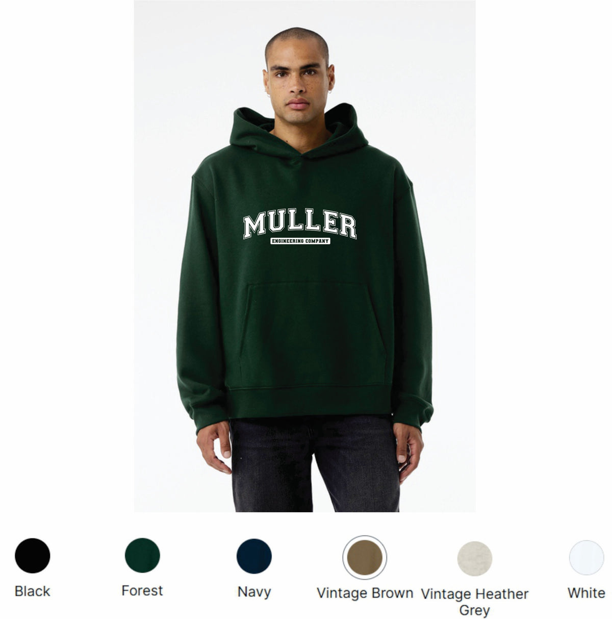 MULLER VARSITY HOODIE