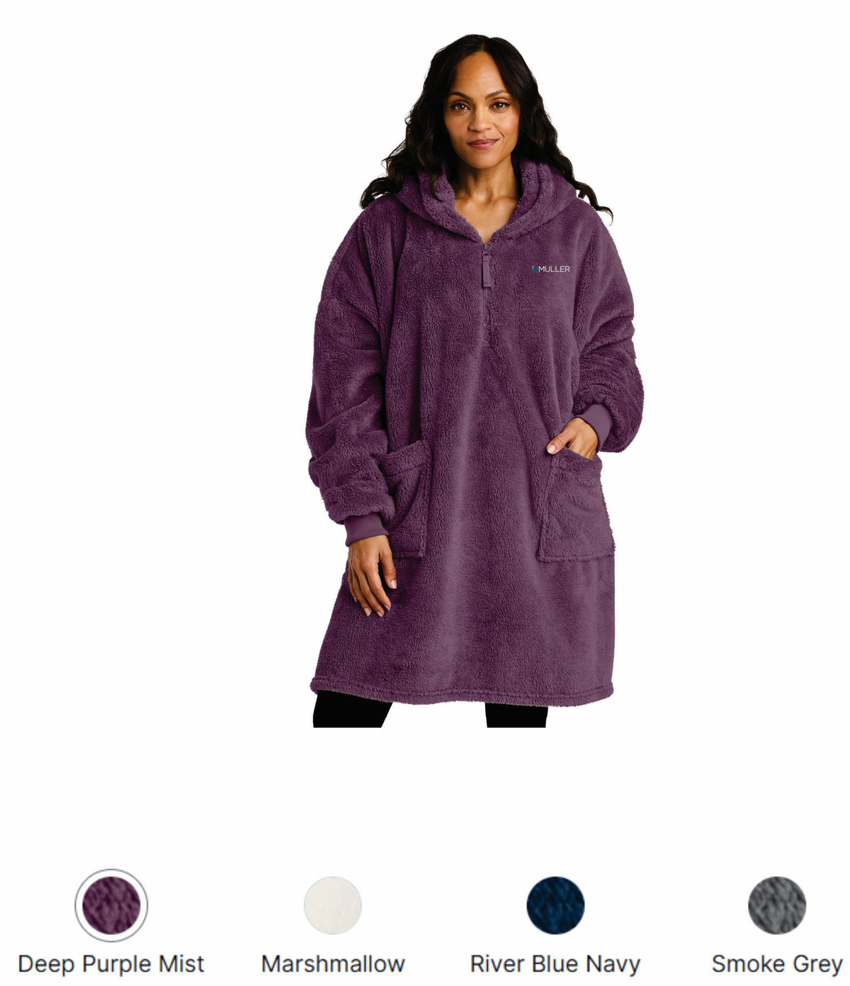 MULLER PLUSH PONCHO