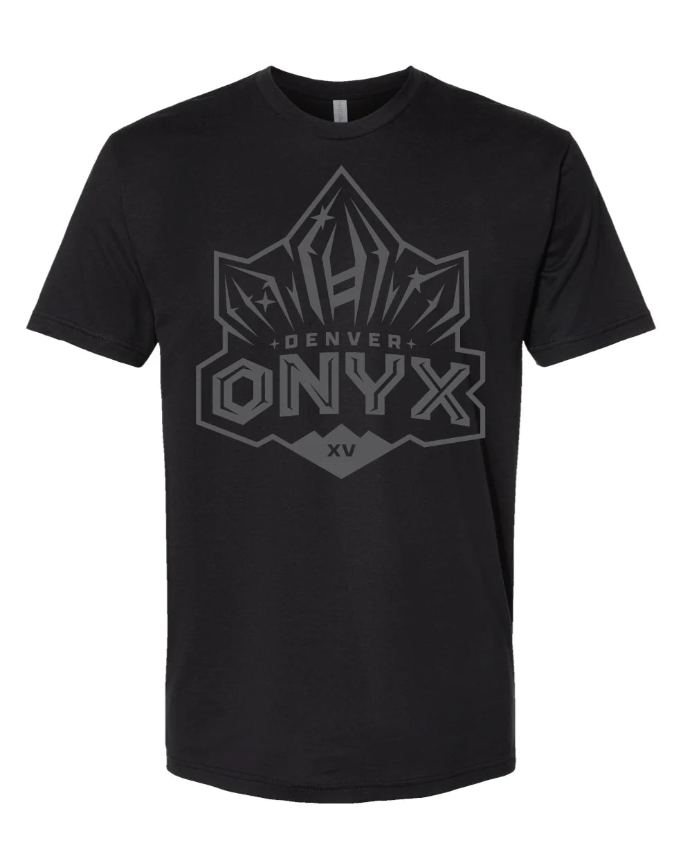 DENVER ONYX T-SHIRT- BLACK