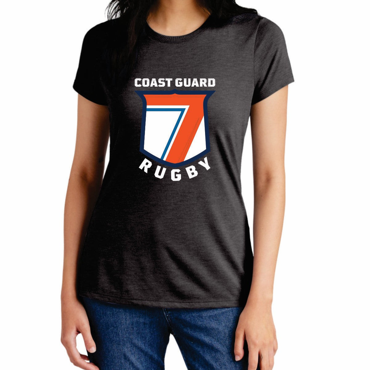 COAST GUARD RUGBY LADIES T-SHIRT