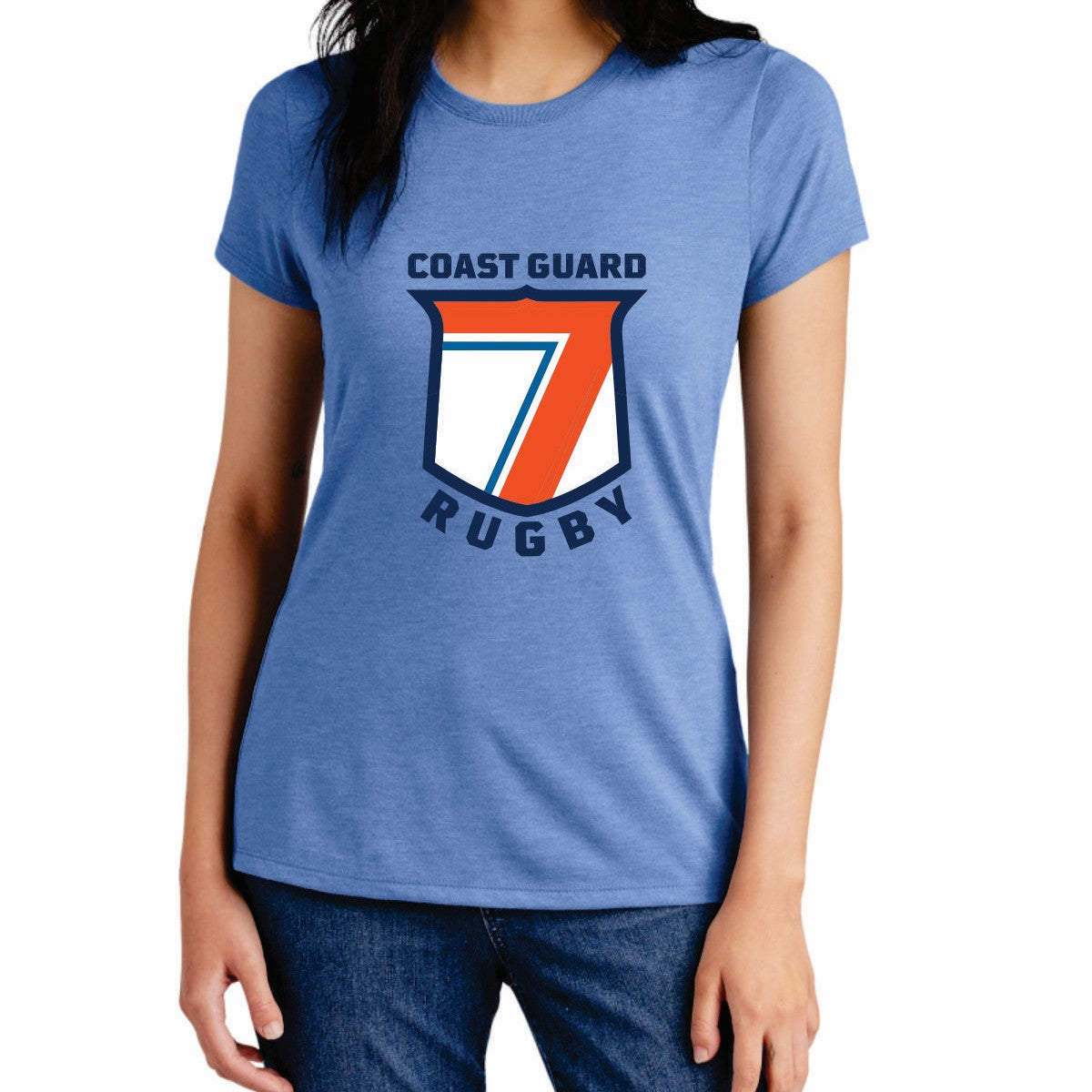 COAST GUARD RUGBY LADIES T-SHIRT