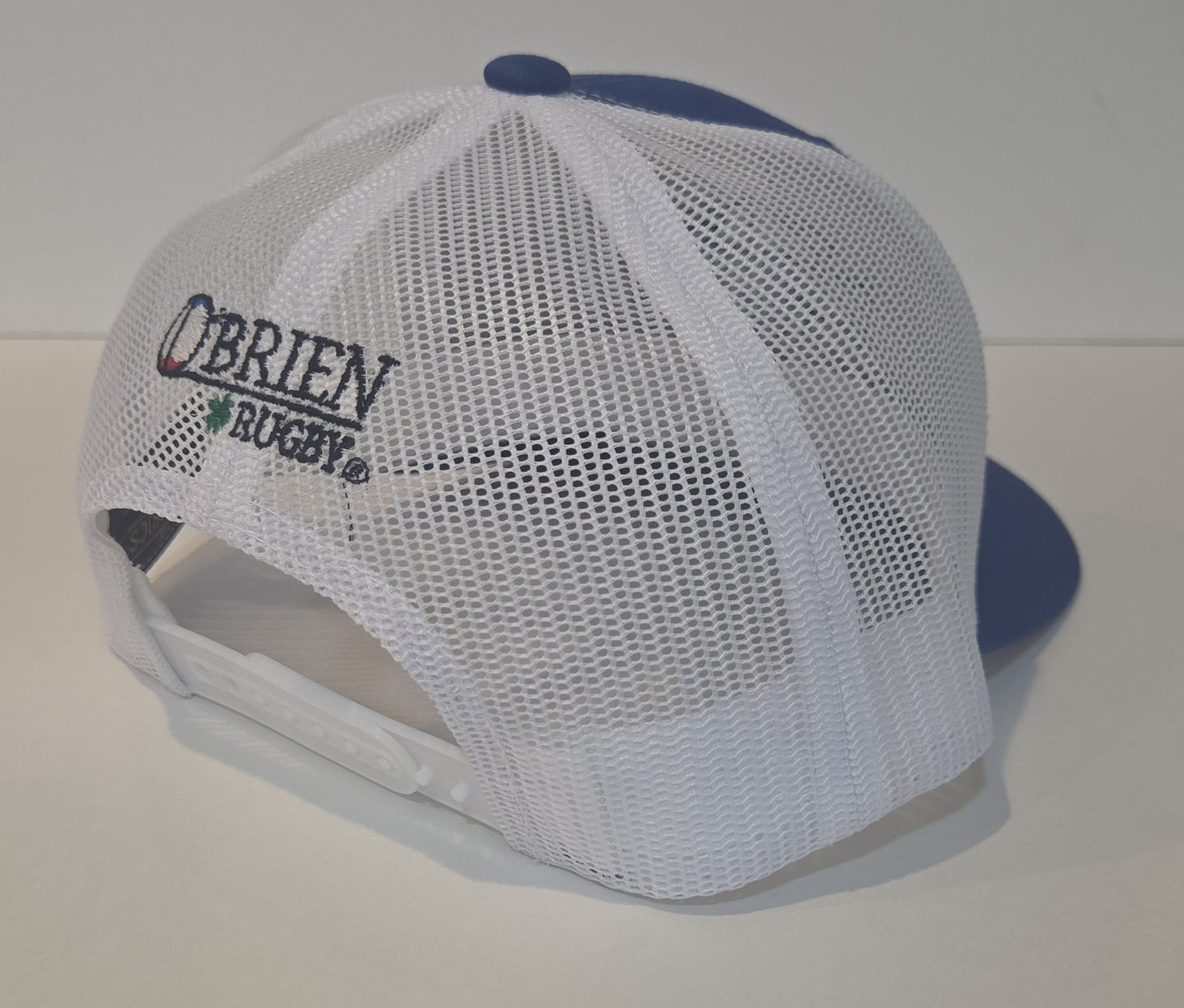 RUGBYTOWN USA TRUCKER HAT - ROYAL/ WHITE