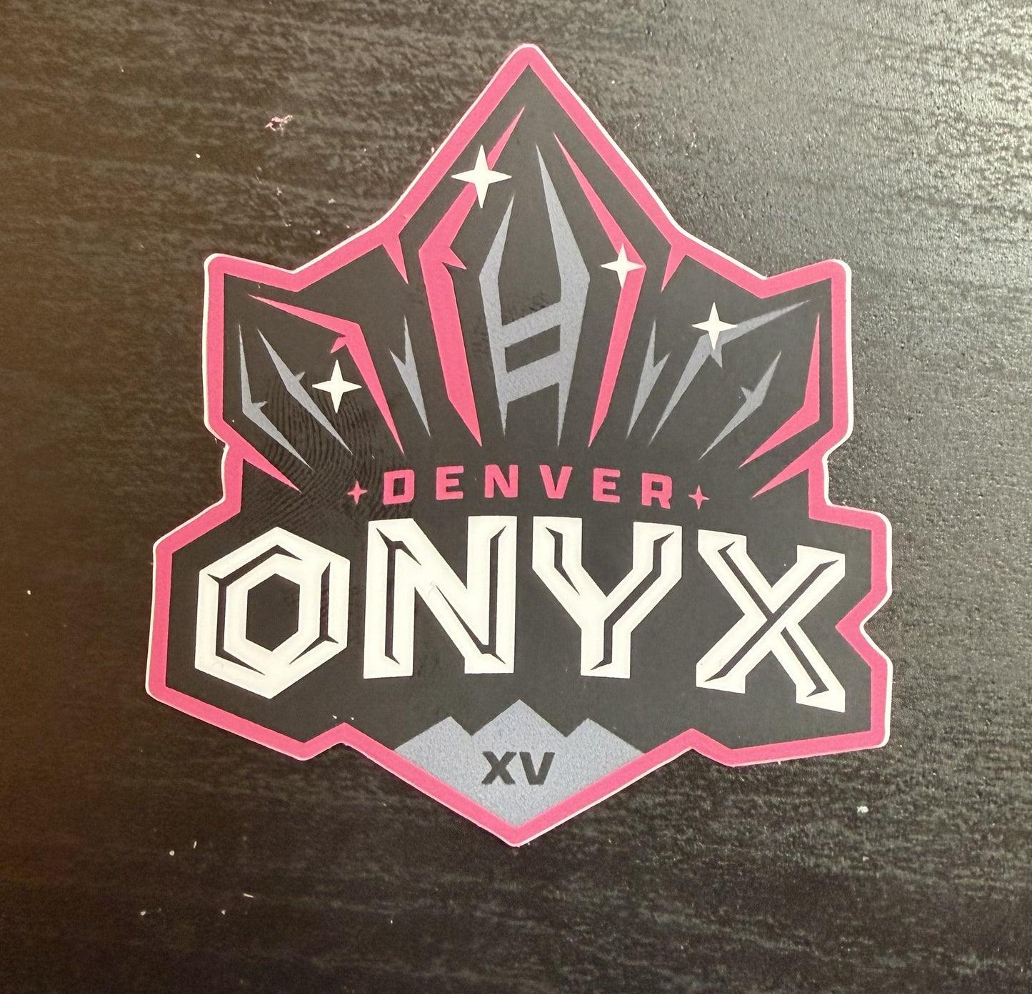 DENVER ONYX CREST STICKER