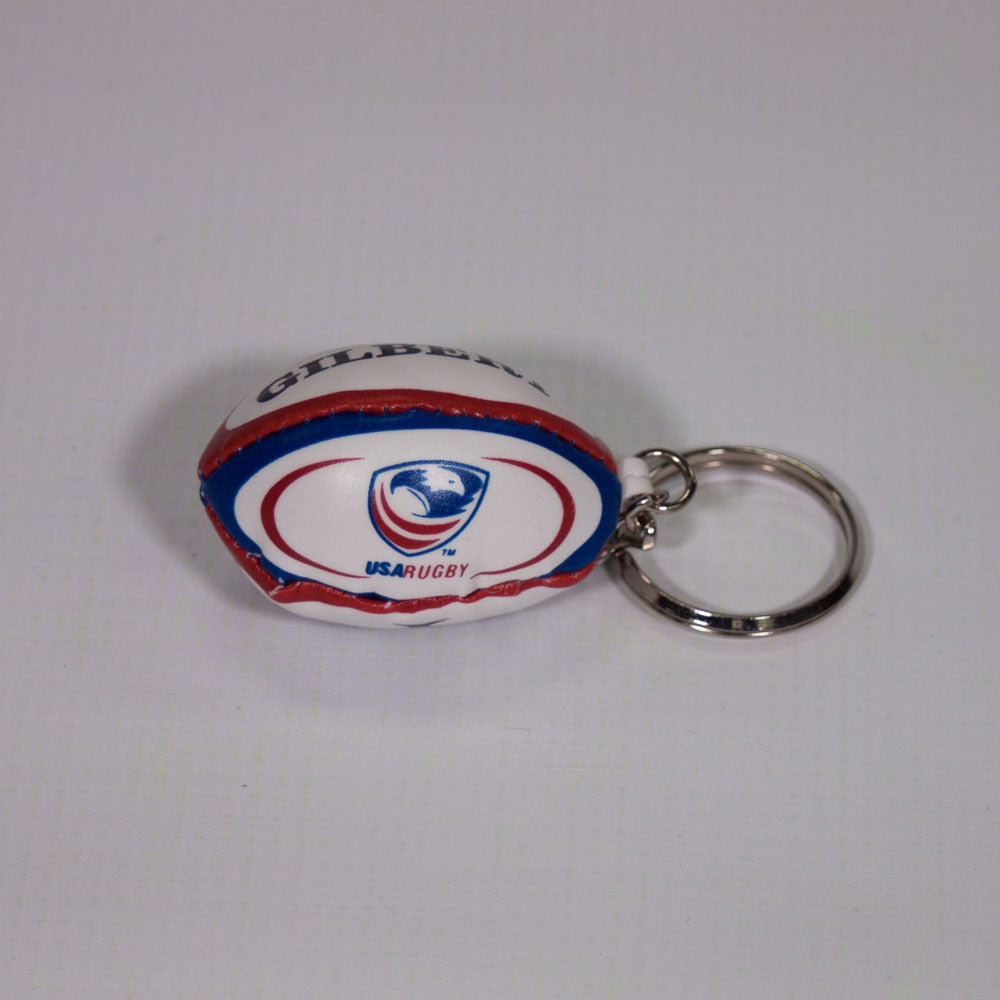 USA MINI RUGBY BALL KEYCHAIN