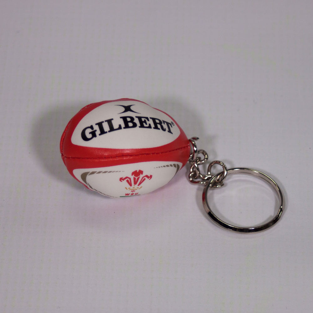 WALES MINI RUGBY BALL KEYCHAIN