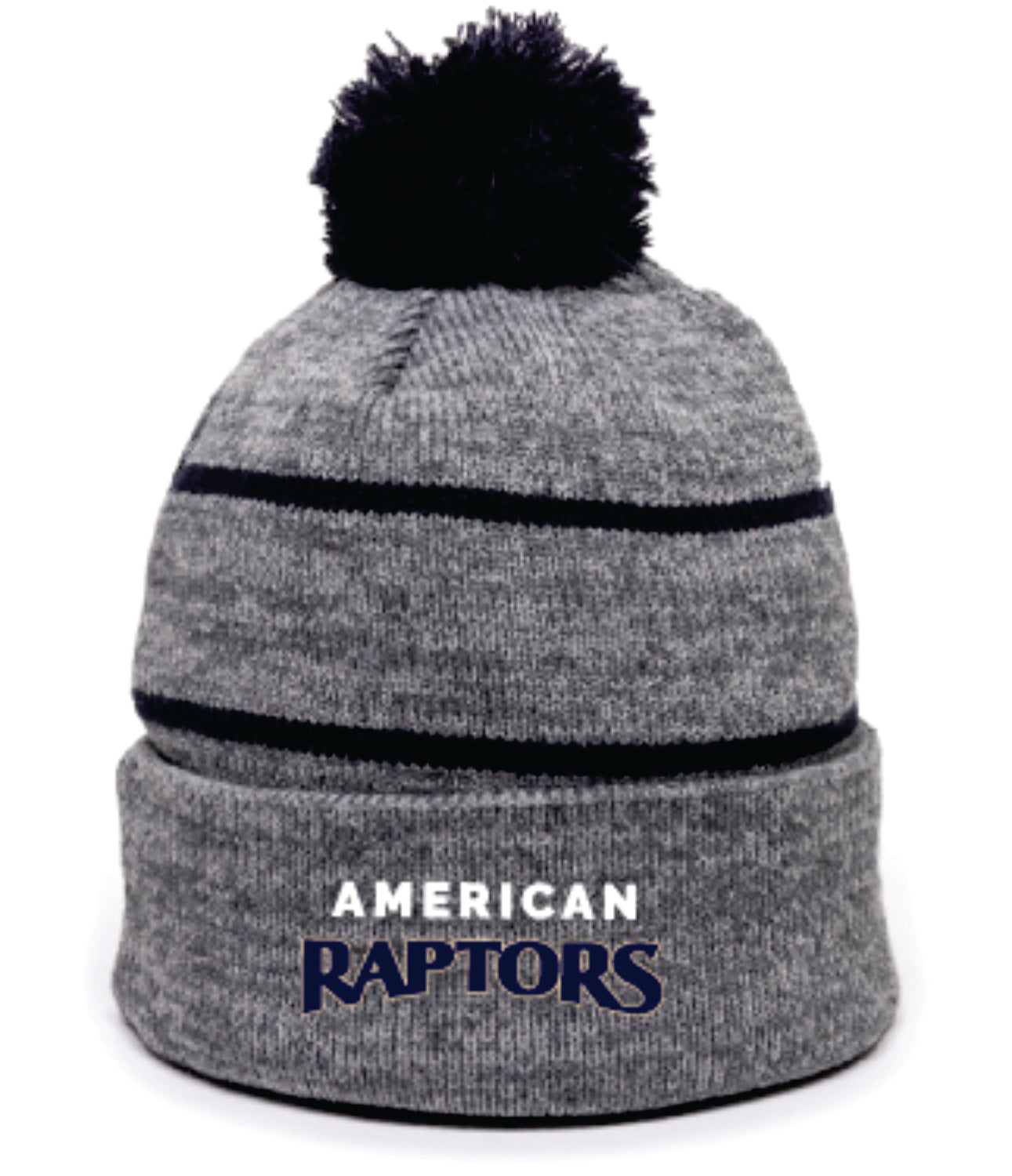 AMERICAN RAPTORS BEANIE - GRAY/NAVY