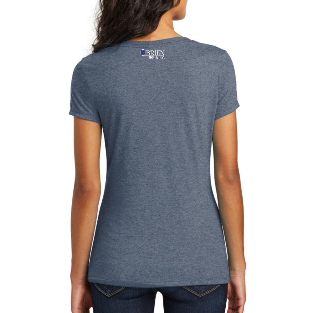 COLORADO RAPTORS LADIES T-SHIRT -NAVY FROST