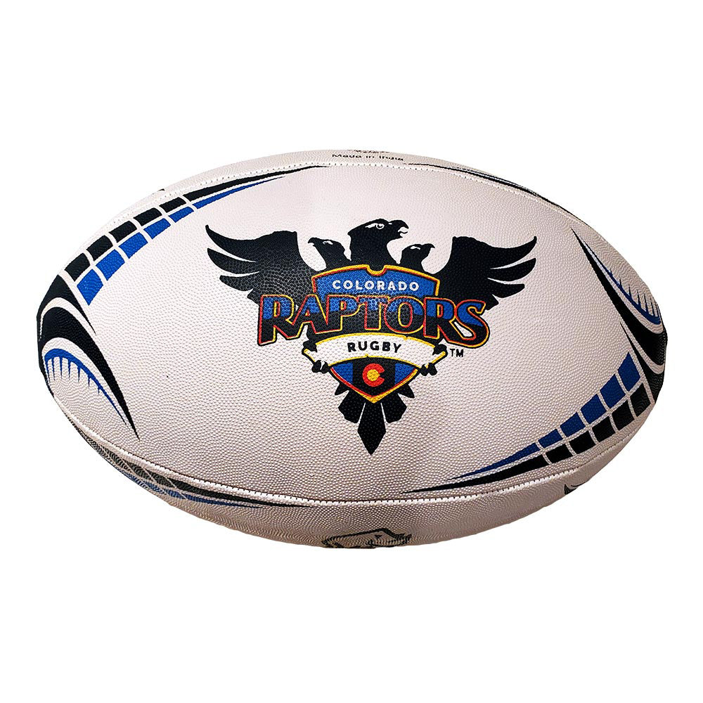 COLORADO RAPTORS RUGBY BALL-SIZE 4