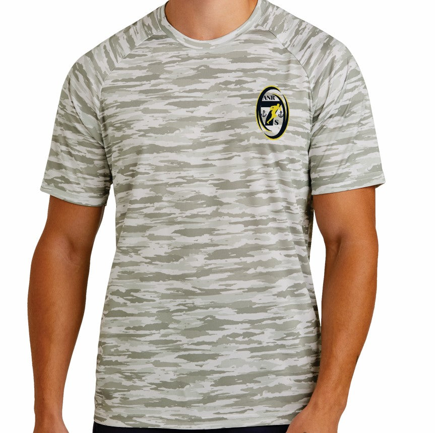 ALL NAVY RUGBY T-SHIRT WHITE CAMO