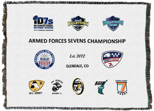 ARMED FORCES RUGBY 7s BLANKET