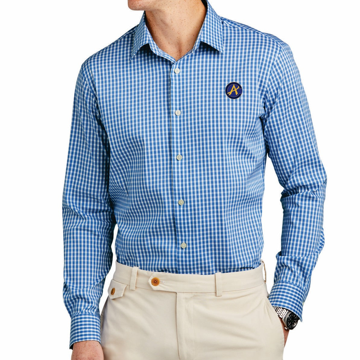 A-CLUB BROOKS BROTHERS TECH STRETCH SHIRT
