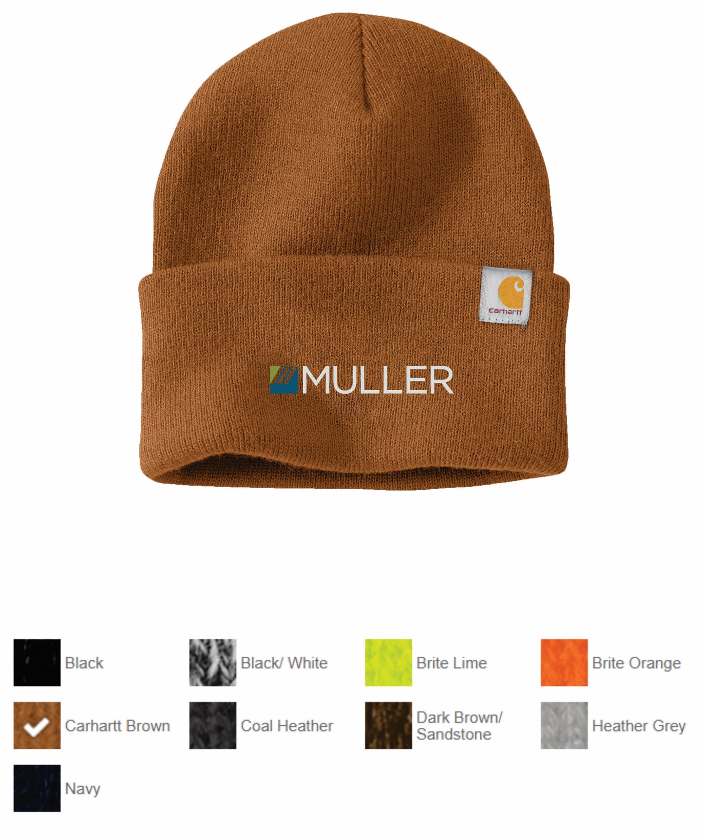 MULLER CARHARTT BEANIE