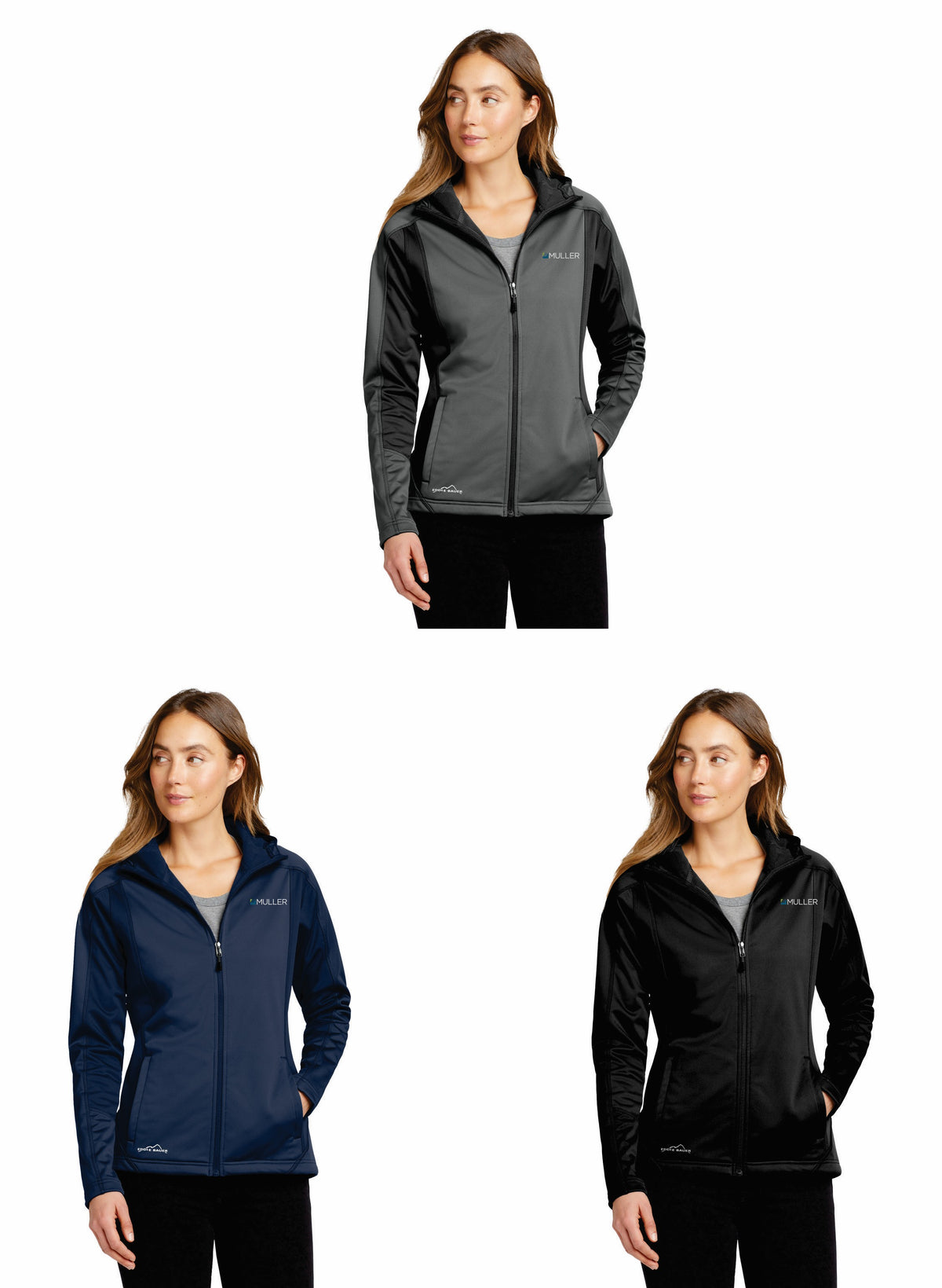 MULLER WOMEN'S EDDIE BAUER SOFT SHELL JACKET