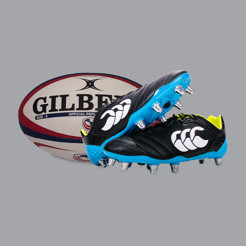 Rugby Brands - Gilbert Rubgy Ball, Canterbury Rugby Boots