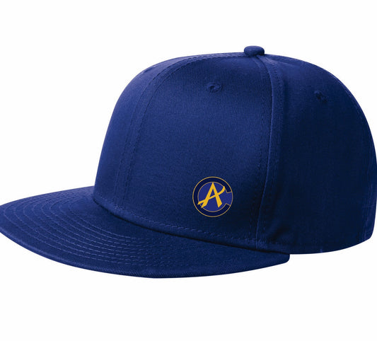 A-CLUB FLAT BILL CAP - ROYAL