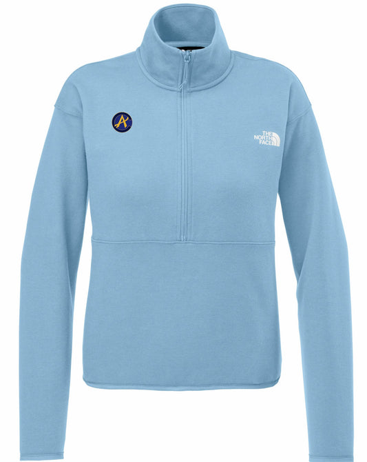 A-CLUB NORTH FACE LADIES 1/4 ZIP FLEECE