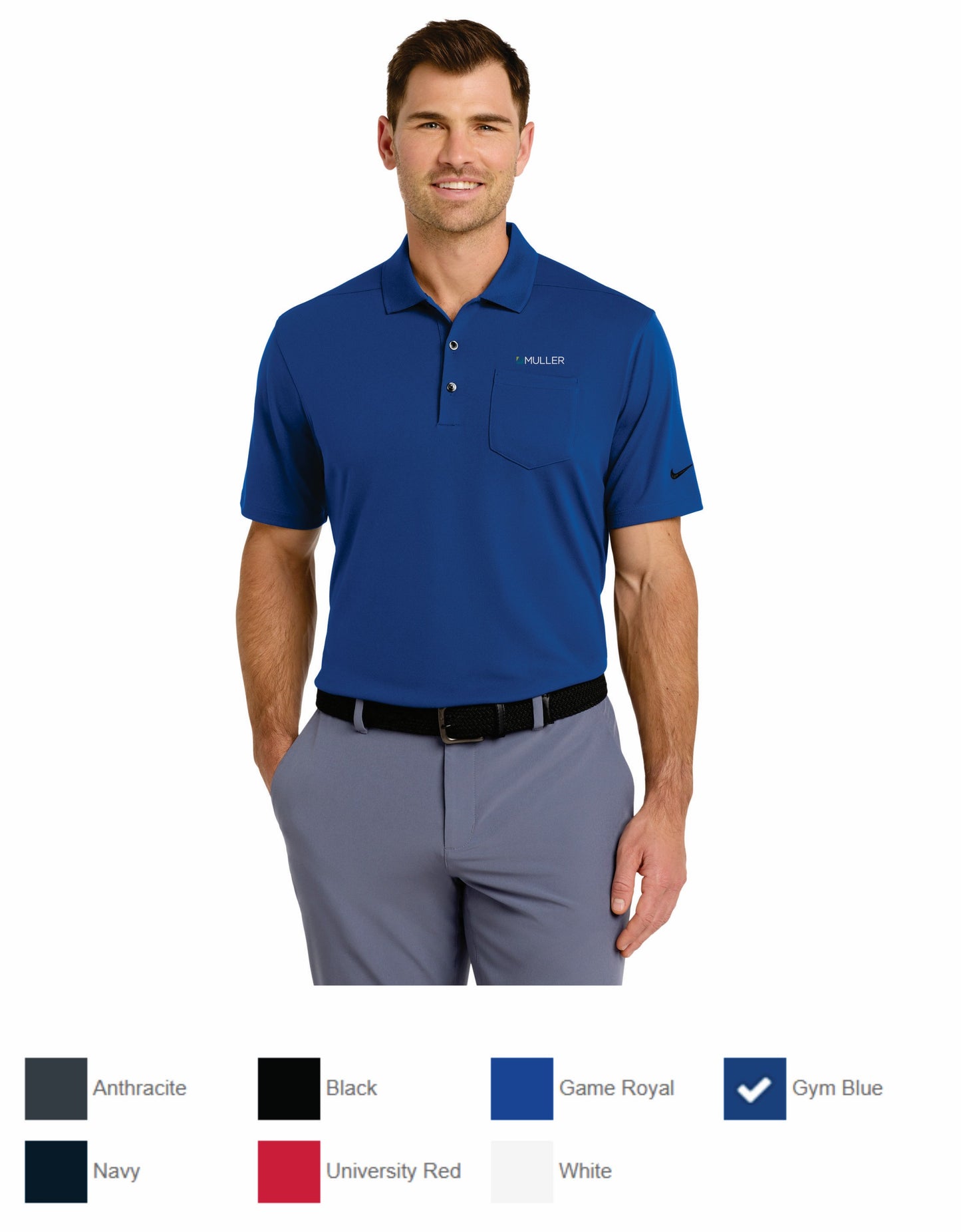 MULLER MICRO PIQUE POCKET POLO