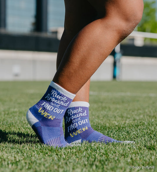 WER CHECKERED SPIRIT SOCKS