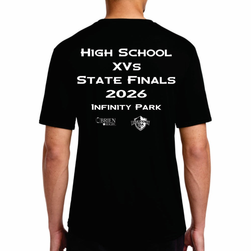 HIGH SCHOOL 15s STATE FINALS T-SHIRT