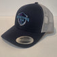 RUGBYTOWN USA TRUCKER HAT - NAVY/ SILVER