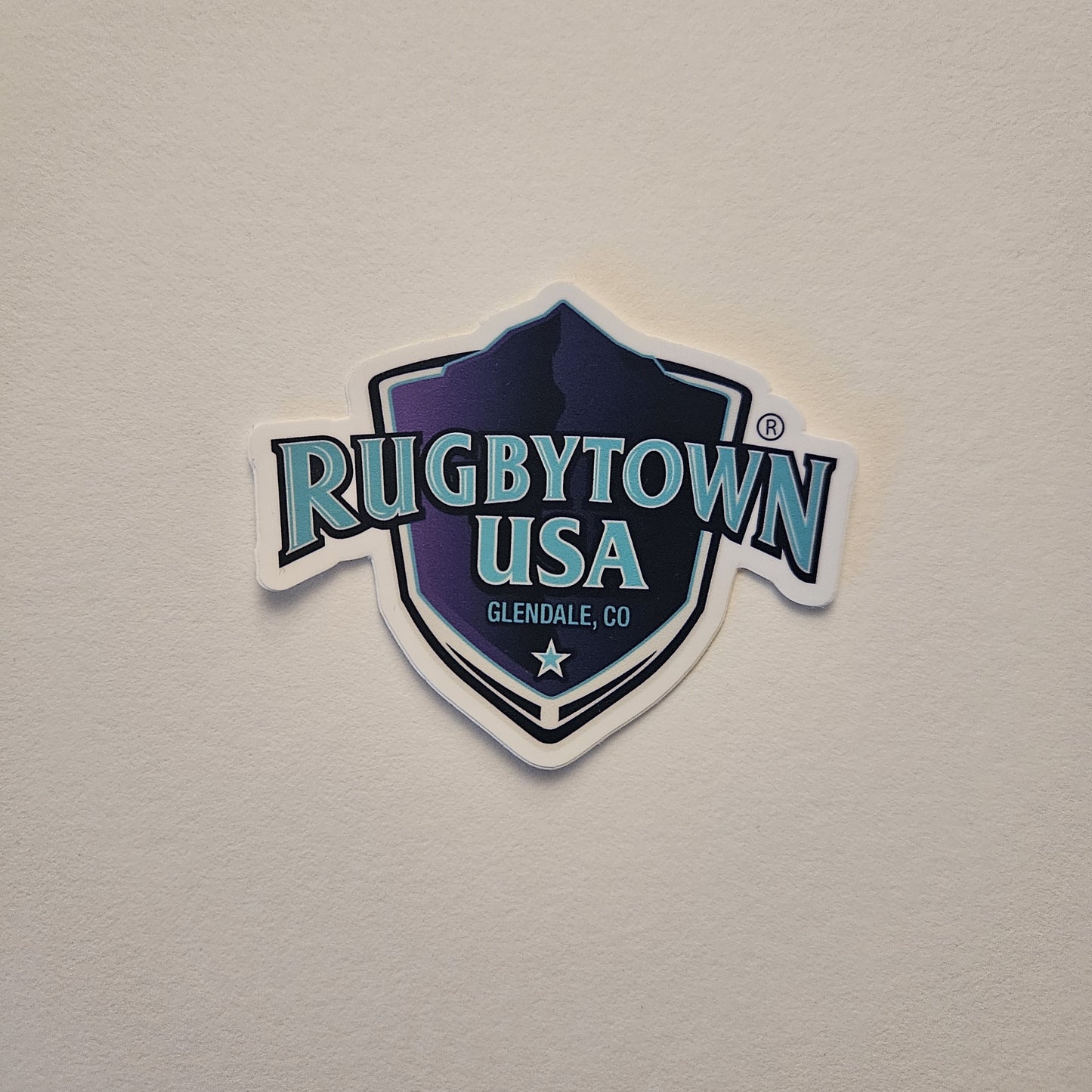 RUGBYTOWN USA STICKER