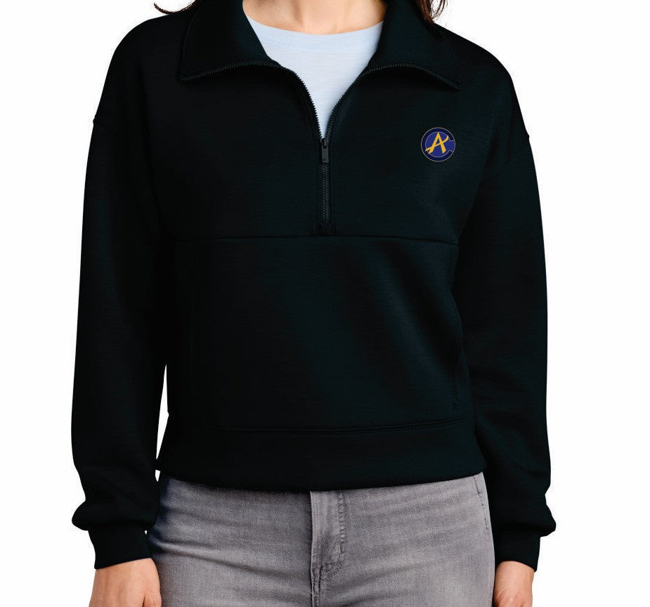 A-CLUB LADIES TRAVISMATHEW 1/2 ZIP