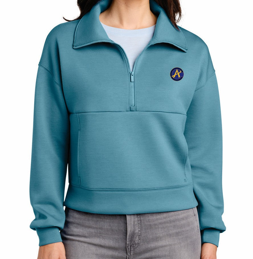 A-CLUB LADIES TRAVISMATHEW 1/2 ZIP