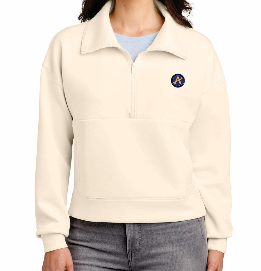 A-CLUB LADIES TRAVISMATHEW 1/2 ZIP