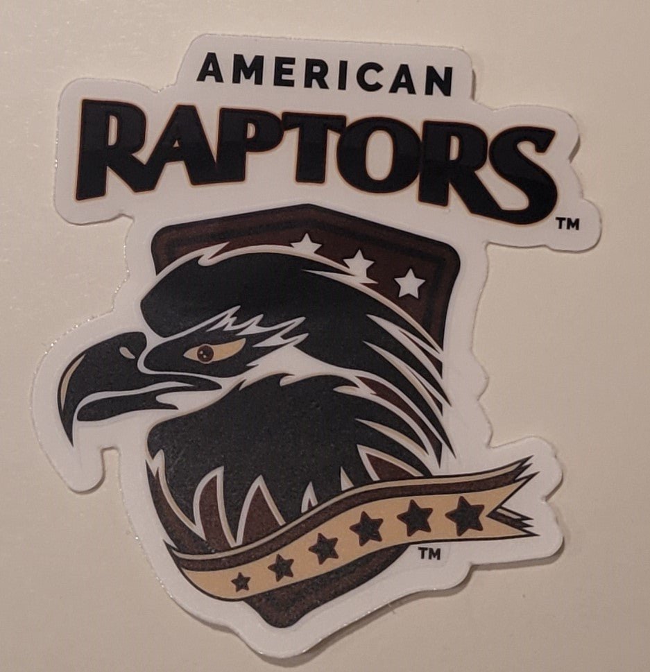 Ab Raptor Ribbed Sticker AMERICAN RAPTORS STICKER – O'Brien Rugby