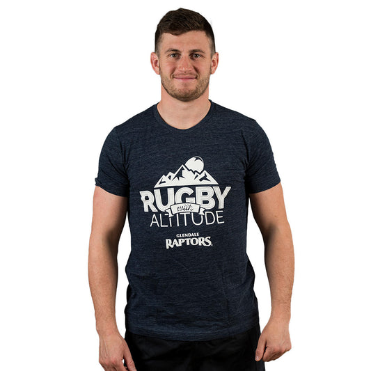 GLENDALE RAPTORS  "RUGBY WITH ALTITUDE"  T-SHIRT
