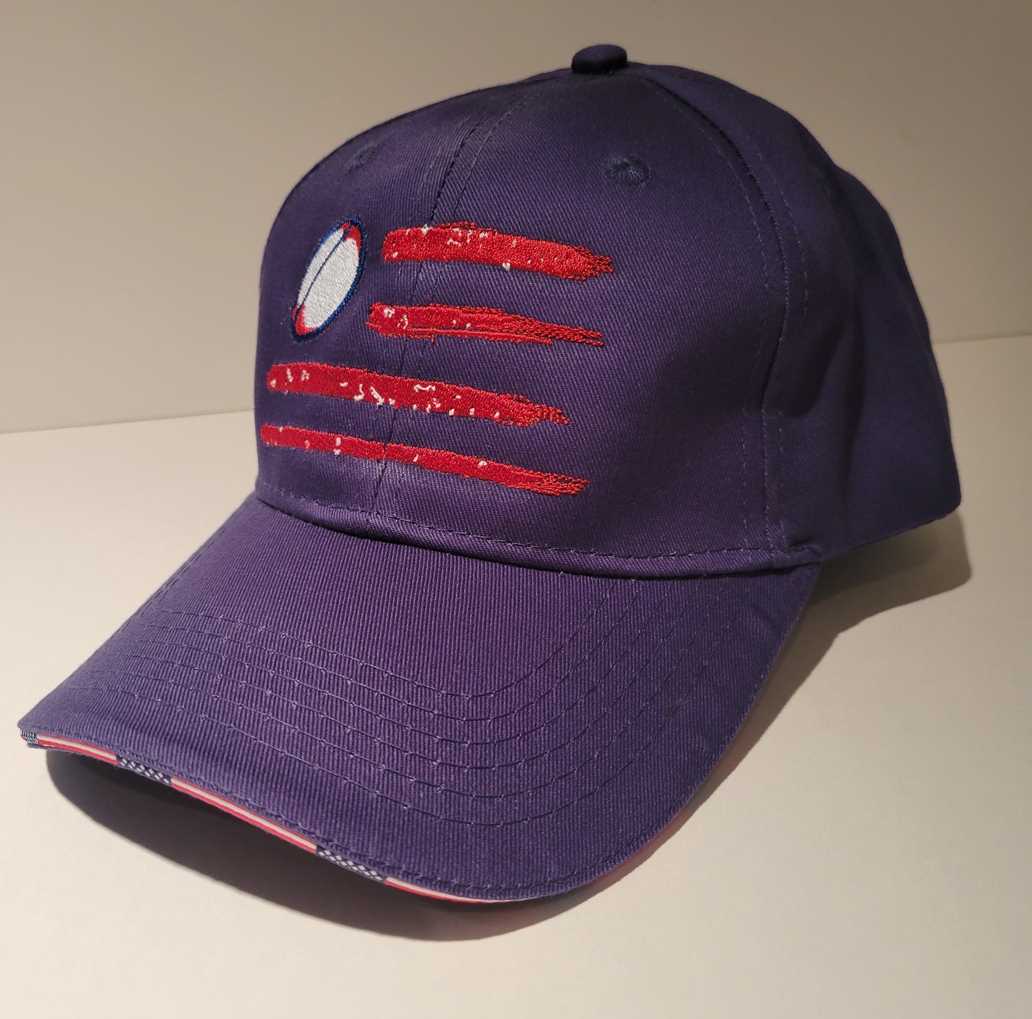 US RUGBY FLAG HAT - NAVY